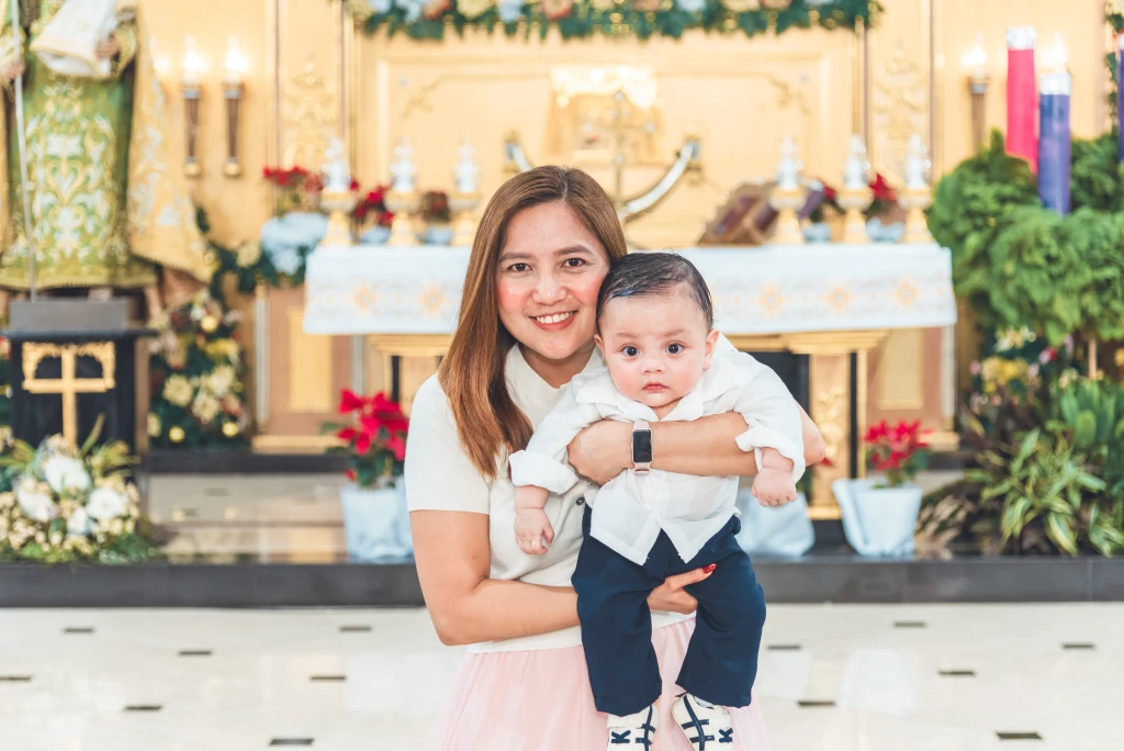Kenzo's Baptism